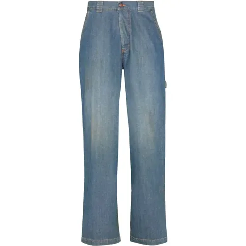 Light Stonewashed Denim Jeans , female, Sizes: W25, W27 - Maison Margiela - Modalova