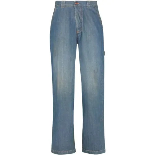 Light Stonewashed Denim Jeans , female, Sizes: W26, W28, W25, W27 - Maison Margiela - Modalova
