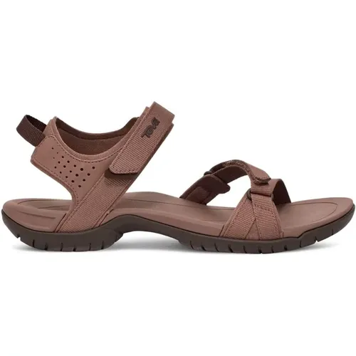 Flat Sandalen , Damen, Größe: 36 EU - Teva - Modalova