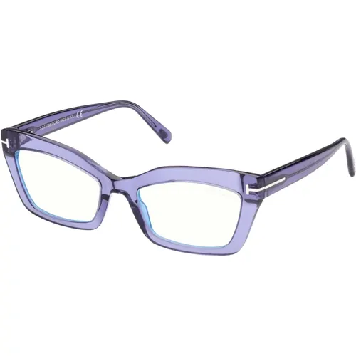 Eyewear frames FT 5766-B Blue Block , unisex, Sizes: 54 MM - Tom Ford - Modalova