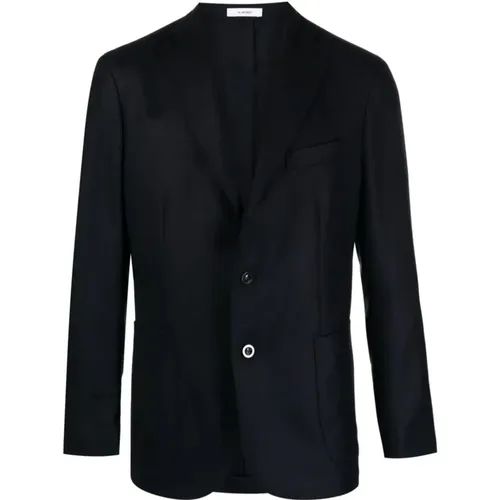 Unlined 2-Button Jacket , male, Sizes: 4XL, XL, M - Boglioli - Modalova