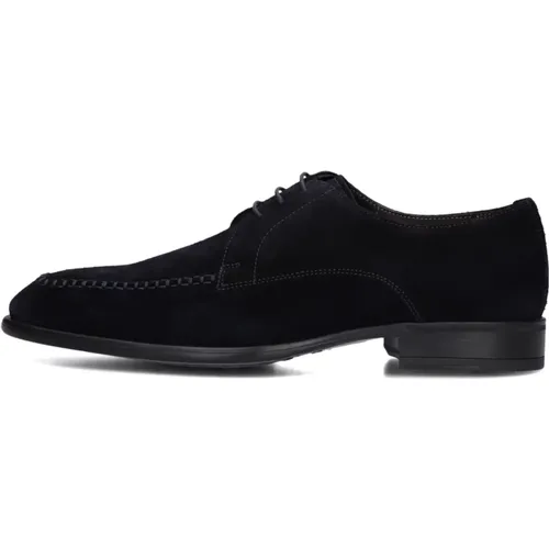 Elegante Blaue Business-Schuhe - GIORGIO - Modalova