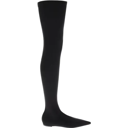 Over-knee Boots , Damen, Größe: 36 1/2 EU - Dolce & Gabbana - Modalova