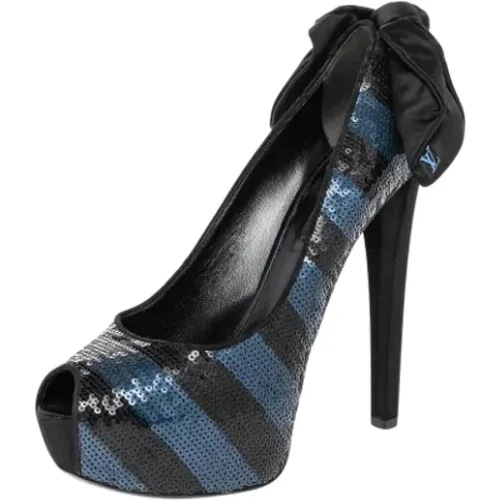 Pre-owned Fabric heels , female, Sizes: 5 UK - Louis Vuitton Vintage - Modalova