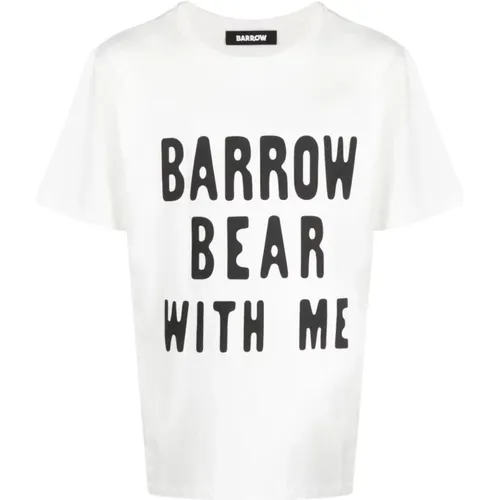 Off Jersey T-Shirt , Herren, Größe: L - Barrow - Modalova