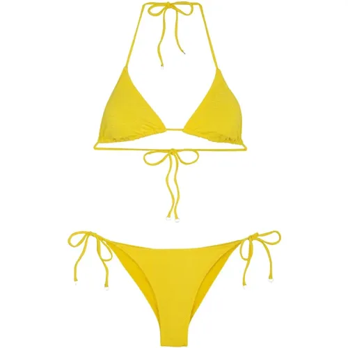 Bikini Triangolo E Slip Brasiliano Regolabile Visionary Dose - F**k - Modalova