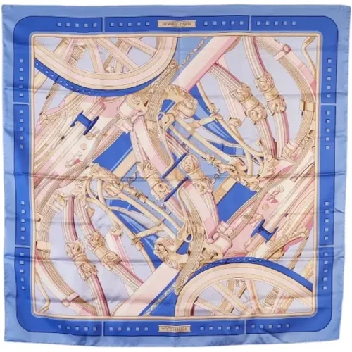 Pre-owned Canvas scarves , female, Sizes: ONE SIZE - Hermès Vintage - Modalova