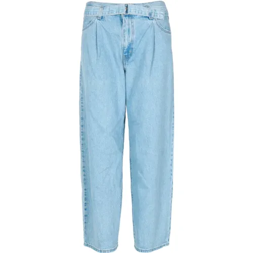 Levi's, Helle Baggy Jeans mit Taschen , Damen, Größe: W28 L28 - Levis - Modalova
