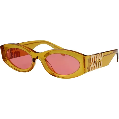 Stilvolle Sonnenbrille mit 0MU 11Ws - Miu Miu - Modalova