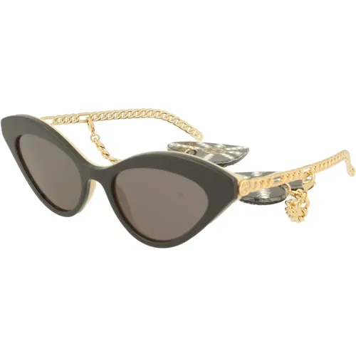 Sonnenbrille , Damen, Größe: 52 MM - Gucci - Modalova