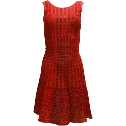 Pre-owned Stoff dresses - Alaïa Pre-owned - Modalova