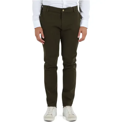 Slim Fit Chino Hose aus Stretch-Baumwolle , Herren, Größe: W34 - Jeckerson - Modalova