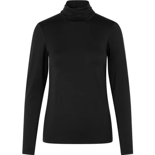 Rollneck Top with Long Sleeves , female, Sizes: 2XL, S, L, M, XL - Masai - Modalova