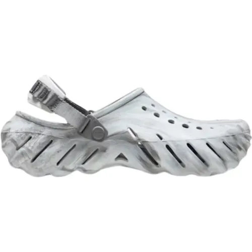 Marbled Clog Echo Urban Style , male, Sizes: 8 UK - Crocs - Modalova