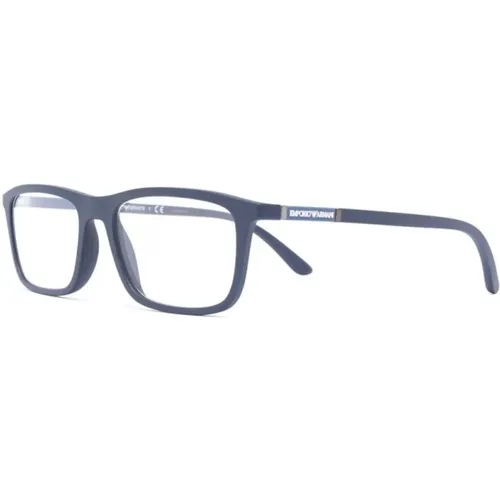 Clip Optical Sunglasses , male, Sizes: 55 MM - Emporio Armani - Modalova