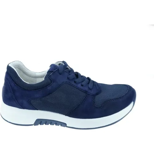 Blaue Rollingsoft Sneaker für Frauen , Damen, Größe: 38 1/2 EU - Gabor - Modalova