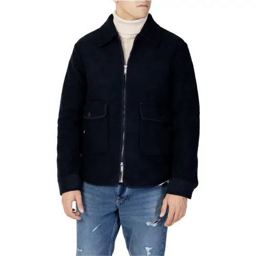 Slhhope Boiled Wool Jacket W - 16086120 , male, Sizes: L, XL, S, 2XL - Selected Homme - Modalova