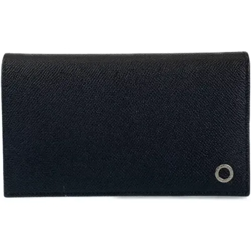 Pre-owned Canvas wallets , female, Sizes: ONE SIZE - Bvlgari Vintage - Modalova