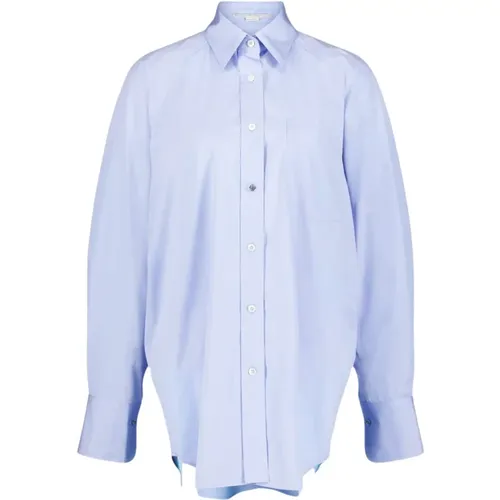 Luxurious Cotton Shirt with Classic Elegance , female, Sizes: XS - Stella Mccartney - Modalova