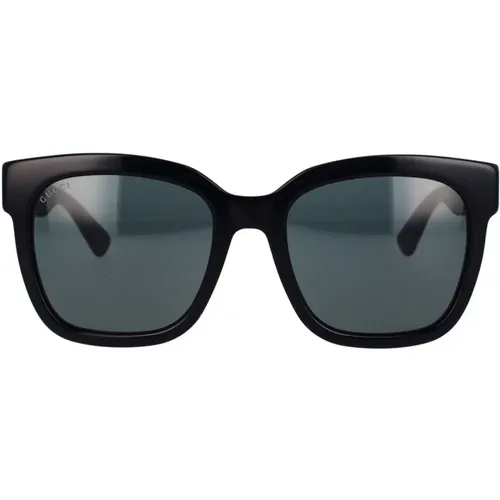 Fashionable Glitter Rectangular Sunglasses , female, Sizes: 54 MM - Gucci - Modalova