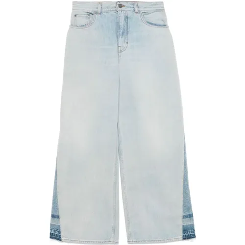 Weite Bein Denim Jeans , Damen, Größe: W28 - Chloé - Modalova