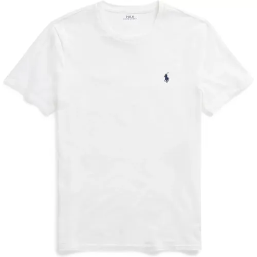 Klassisches T-Shirt , Herren, Größe: S - Ralph Lauren - Modalova