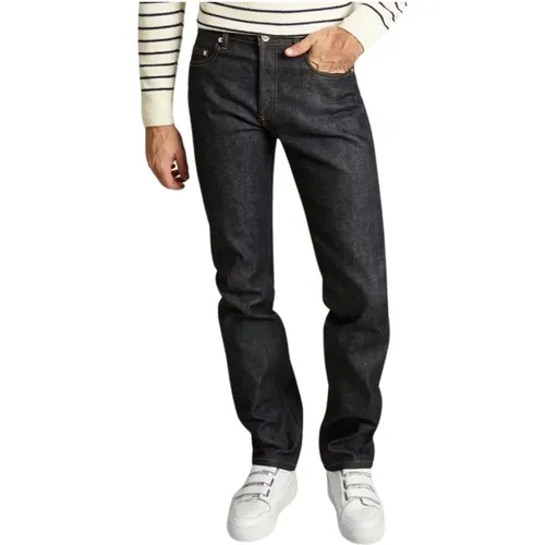 Japanische Selvedge Denim Jeans , Herren, Größe: W34 - A.p.c. - Modalova