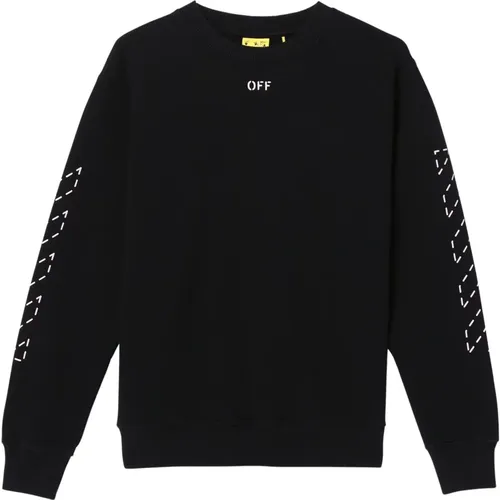 Crewneck Sweatshirt Off White - Off White - Modalova