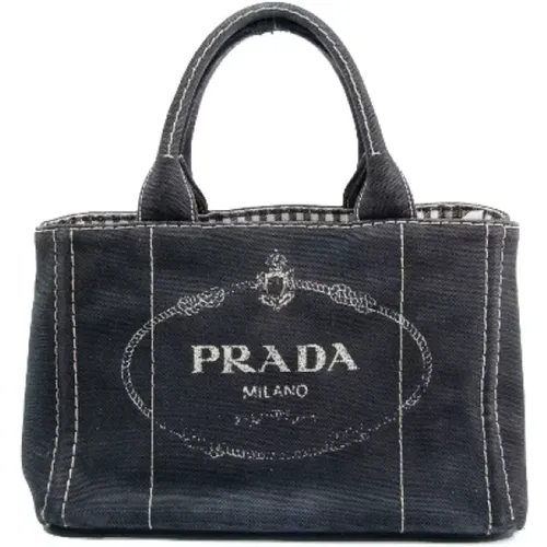 Pre-owned Canvas prada-bags , female, Sizes: ONE SIZE - Prada Vintage - Modalova