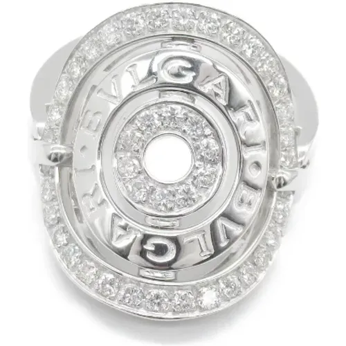 Pre-owned Metal rings , female, Sizes: ONE SIZE - Bvlgari Vintage - Modalova