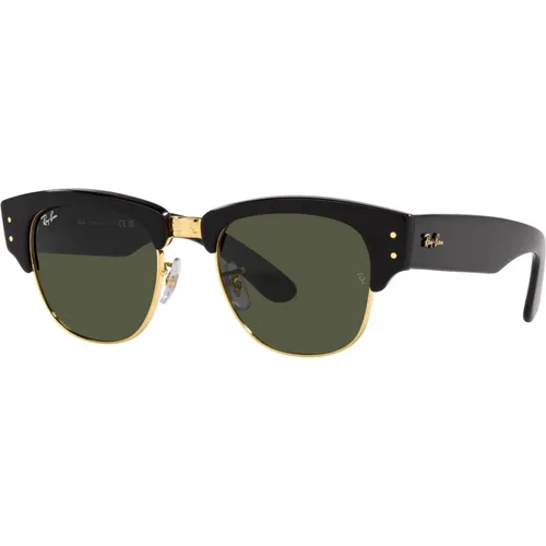 Mega Clubmaster Sunglasses /Green , unisex, Sizes: 53 MM - Ray-Ban - Modalova