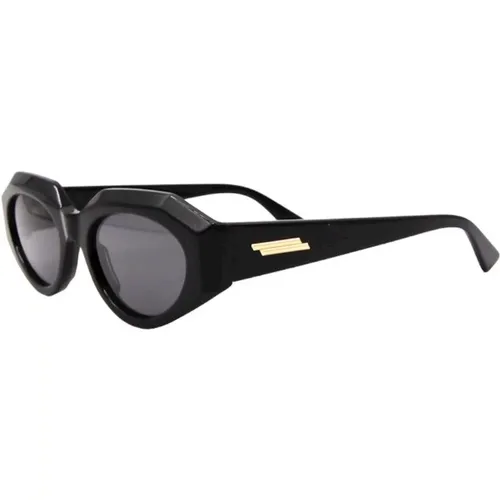 Cat-Eye Sonnenbrille , Damen, Größe: 52 MM - Bottega Veneta - Modalova