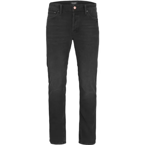 Klassische Tapered Jeans im 5-Pocket-Stil , Herren, Größe: W30 L34 - jack & jones - Modalova