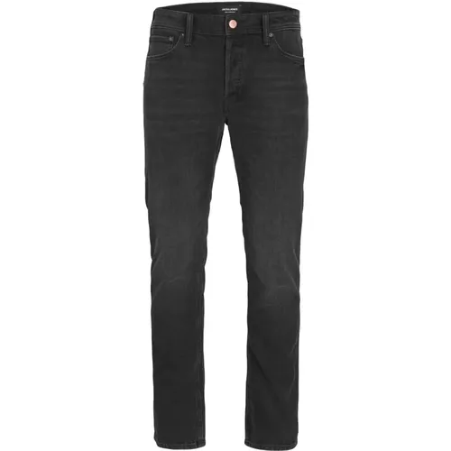 Klassische Tapered Jeans im 5-Pocket-Stil , Herren, Größe: W31 L34 - jack & jones - Modalova