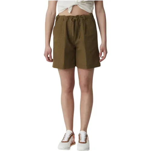 Stylish Bermuda Shorts , female, Sizes: M, S - Aspesi - Modalova