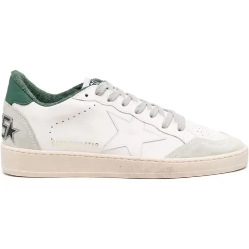 Ball Star Sneakers , male, Sizes: 11 UK, 6 UK, 8 UK, 7 UK, 10 UK, 12 UK, 9 UK - Golden Goose - Modalova