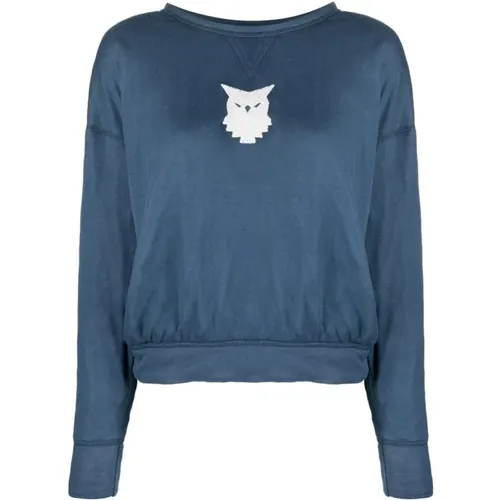 Owl Motif Sweater , Damen, Größe: L - Maison Margiela - Modalova