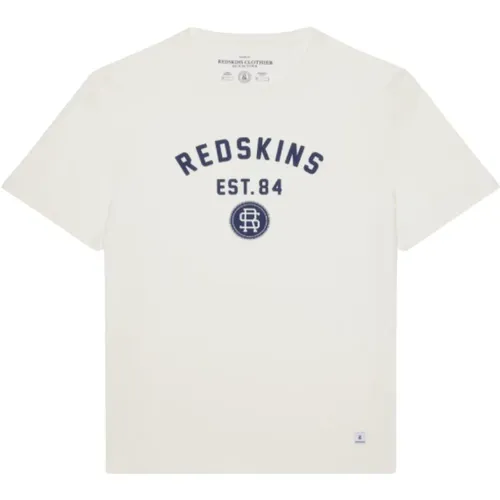Bedrucktes Logo T-Shirt - Weiß - Redskins - Modalova