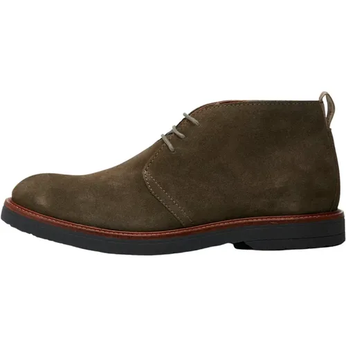 Moderne Desert Boot - Wildleder Khaki , Herren, Größe: 41 EU - Shoe the Bear - Modalova