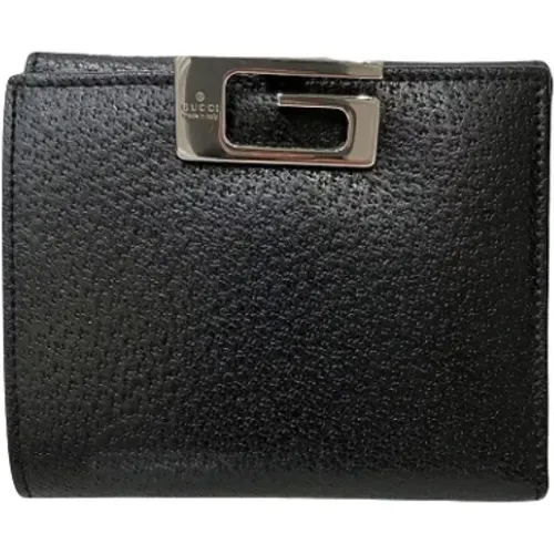 Pre-owned Leather wallets , female, Sizes: ONE SIZE - Gucci Vintage - Modalova