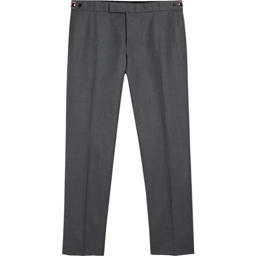 Slim Fit Trousers , male, Sizes: L, M - Thom Browne - Modalova