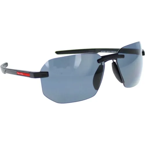 Sport Sonnenbrille mit einheitlichen Gläsern - Prada - Modalova