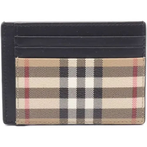 Pre-owned Leather wallets , female, Sizes: ONE SIZE - Burberry Vintage - Modalova