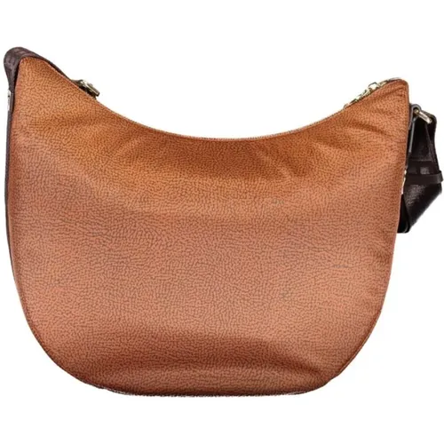 Braune Handtasche mit Verstellbarem Riemen - Borbonese - Modalova