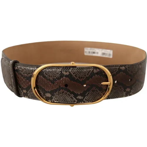 Belts , Damen, Größe: 80 CM - Dolce & Gabbana - Modalova