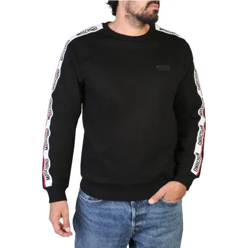 Herren Sweatshirt in einfarbig , Herren, Größe: XL - Moschino - Modalova