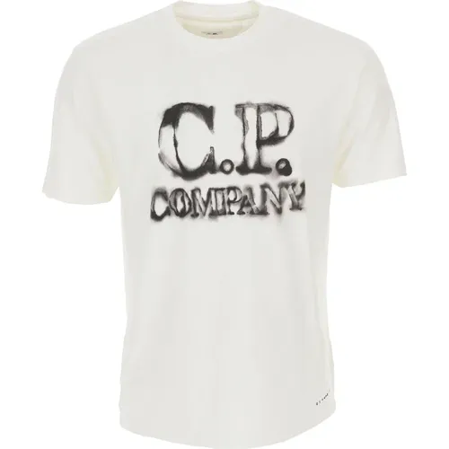 T-shirts and Polos for Men , male, Sizes: S, M, L, XL - C.P. Company - Modalova