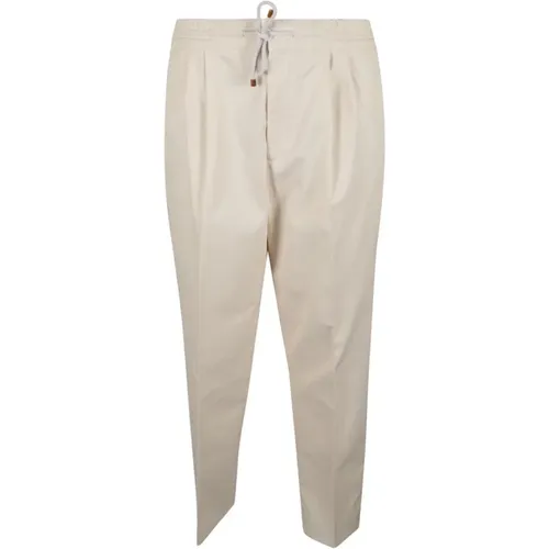 Trousers Tinto , male, Sizes: L, 2XL - BRUNELLO CUCINELLI - Modalova