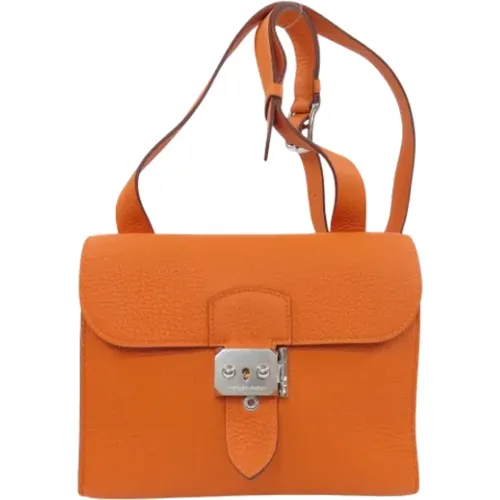 Pre-owned Leather shoulder-bags , female, Sizes: ONE SIZE - Hermès Vintage - Modalova