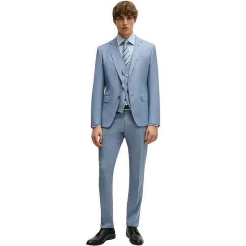 Single Breasted Suits , male, Sizes: L, XL - Boss - Modalova